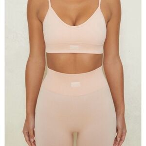 BO + TEE Nude Sports Bra & Matching Body Contouring Leggings